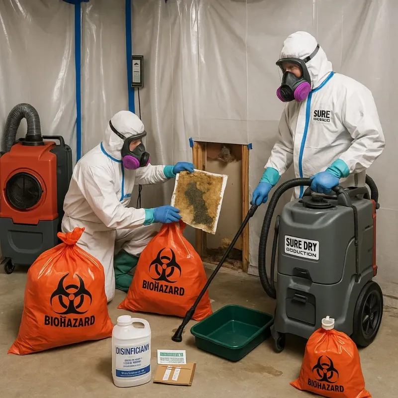 Contaminated Water Handling Protocols process in Forest County, WI