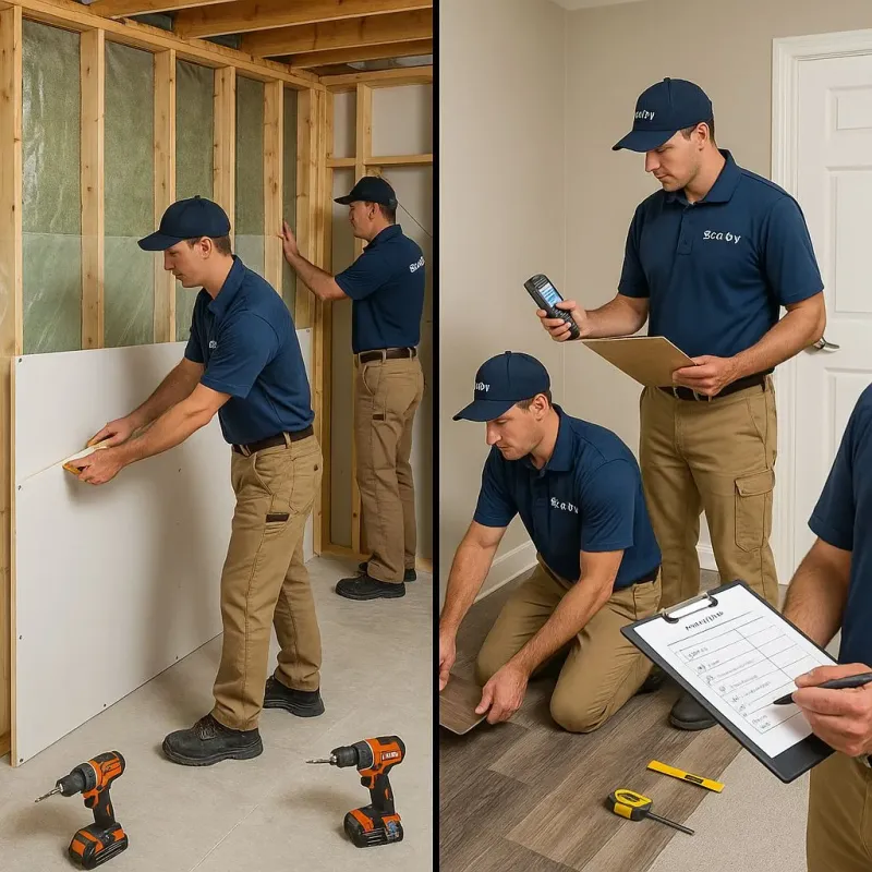 Repairs and Reconstruction process in Forest County, WI