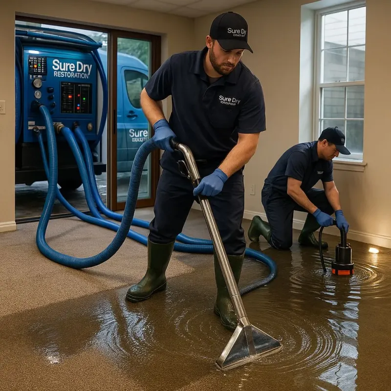 Water Extraction and Removal process in Forest County, WI